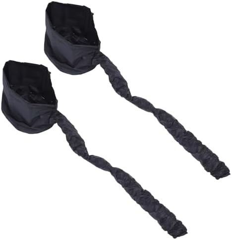 2pcs Portable Hair Dryer Bonnet 190t Black Drying Hoods by Beavorty