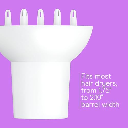 Conair Hair Dryer Diffuser Attachment, Double Ceramic, Universal - Image 3