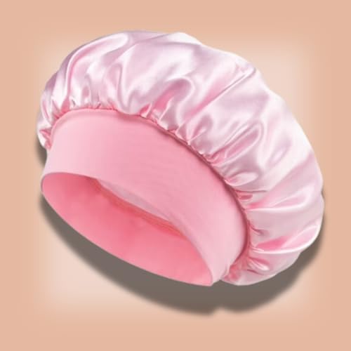 Satin Bonnet – Sleep Bonnet for Women and Men Curly Hair, Braids, and Natural Hairstyles (1pck) - Image 2