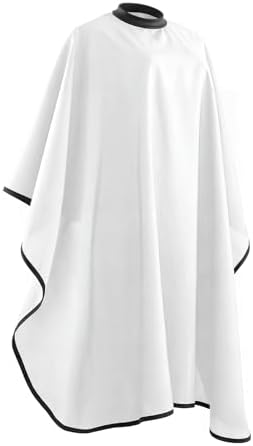 Professional Salon Barber Cape, Waterproof Polyester Hair Cutting Cape, Silicone Neckline, Snap Button Colla, Extra Large by Unknown