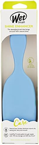 Wet Brush Shine Enhancer Hair Brush, Sky - Exclusive Ultra-soft IntelliFlex Bristles - Natural Boar Bristles for All Hair Types - For Women and Men, Wet and Dry Hair - Image 4