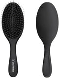 EAGLE FORTRESS Boar Bristle Hair Brush for Fine Hair & Extensions, Black by EAGLEFORTRESS