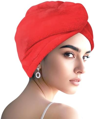 Microfiber Hair Drying Towel Wrap,Hair Turbans Towel for Wet Hair by Unknown