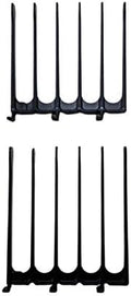Scissor Clipper Over Comb - Barber Hair Cutting Tool with Jumbo Guide for DIY Home Haircuts (Black) by CombPal