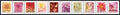 Dahlias 2025 (Strip of 50) First-Class Mail Forever Postage Stamps by United+States+Postal+Service