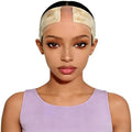 Lace Wig Grip Band for Glueless Wig, Adjustable Velvet Wig Grip Band for Lace Front Wigs with Non-Slip Silicone Strip, Wig Melting Band for Women Elastic Wig Band (Beige) by PrudenpHair