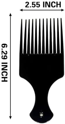 BIGEDDIE Magic Sponge Brush for Afro Curls, Twist Sponge with 6.29 Inch Free Pick Comb (2 PACK) - Image 4