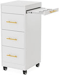 Wood Salon Trolley with Wheels - Mobile Storage Organizer for Hair Stylist, Barbershop & Spa by mefeir