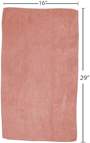 Fromm Softees Microfiber Salon Hair Towels for Hairstylists, Barbers, Spa, Gym in Terracotta, 16" by 29", 10 Count Perfect Hair Care Towel for Drying Curly, Long, Wavy Hair - Image 5
