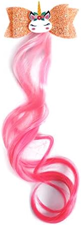 5- Colored Hair Clips For Girls Hair Extensions For Kids - Image 4