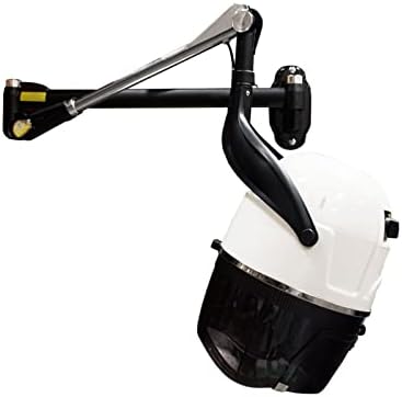 Set of 4 Libra II Salon Hair Dryer with Wall Arm (Wall-Mounted Dryer), White - Image 3