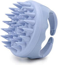 Silicone Hair Scalp Massager Shampoo Brush Scalp Scrubber Hair Washing Brush Exfoliating Brush Head Scrubber for Shower - Blue by BTYMS