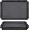 20 Inch Plant Trays, 3Pcs Black Pebble Tray for Plant Humidity, Planter Trays and Saucers for Indoors and Outdoors Use by GREANER