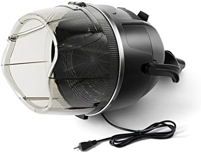 Salonsunny Hooded Stand-Up Hair Bonnet Dryer Professional Rolling Base with Wheels Portable Hair Dryer - Image 7