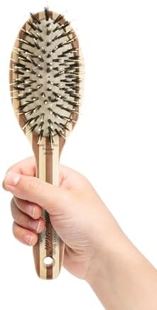Olivia Garden Healthy Hair Eco-Friendly Bamboo Ionic Paddle Hair Brush - Image 2