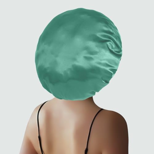 Extra Large Satin Bonnet Hair Cap, 17inches Silk Bonnet for Sleeping - Image 5