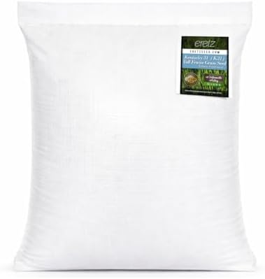 Kentucky 31 K31 Tall Fescue Grass Seed by Eretz - Choose Size! State Certified, No fillers, No Weed or Other Crop Seeds (10lbs) by Eretz