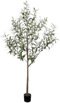5FT Olive Tree Artificial Indoor, 60in Tall Faux Olive Tree with Pot, Fake Potted Tree with Fruits for Home Office Decor by VIVATREESADDINGCOLORTOYOURSPACE