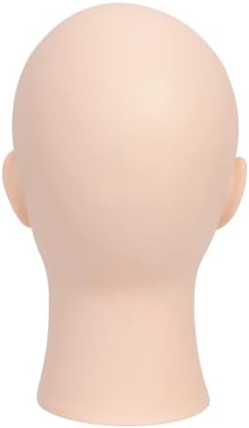 Female Cosmetology Bald Manikin Mannequin Head for Wigs, Wig Display, Glasses Display with Free Clamp - Image 6