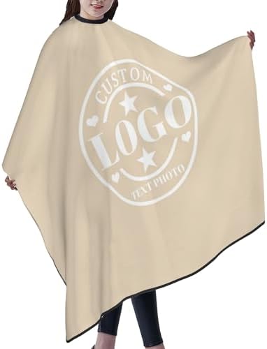 Custom Barber Cape Customized Haircut Capes Logo Text Photo Salon Hairdressing Apron for Home and Barbershop - Image 3