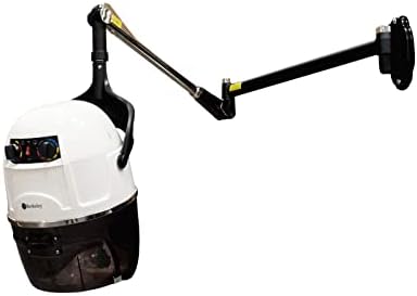 Set of 4 Libra II Salon Hair Dryer with Wall Arm (Wall-Mounted Dryer), White - Image 5