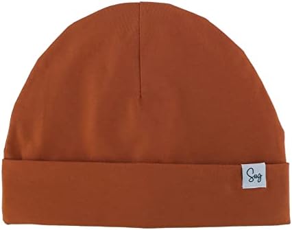 Jersey Beanie Hat for Newborn Baby Boys Girls Silky Satin Lined Hats Bonnet Toddler Infant Little Kids Beanies Caps by Sugarmelon