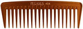 Pegasus MICOLOR 404, 7in Hard Rubber Wide Tooth Tall Styling Comb, Handmade, Seamless, Smooth Edges, Anti Static, Heat and Chemically Resistant, Wet Hair, Everyday Grooming Comb | Peines de goma dura - Gold by AmeliaBeauty