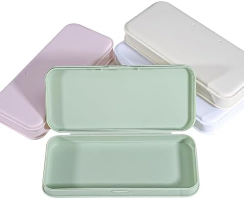 4PCS Plastic Personal Storage Box for Nail, Implement Box (B-multicolor) by Lokyango