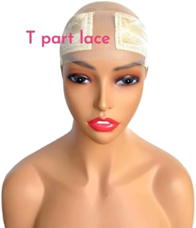 Lace Wig Grip Band for Glueless Wig, Adjustable Velvet Wig Grip Band for Lace Front Wigs with Non-Slip Silicone Strip, Wig Melting Band for Women Elastic Wig Band (Beige) - Image 3