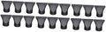 Ipetboom 30pcs Plastic Hair Dryer Nozzles Diffuser Attachments for Hair Styling Lightweight and Portable for Home and Salon Use for Even Drying and Volume Enhancement by Unknown