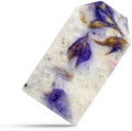 50 Purple Plantable Seed Paper Tags with Wildflower Seeds by SeedBloom