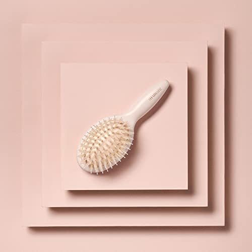 The Hair Edit Mini Finish & Shine Boar Bristle Brush for Smooth Shiny Hair - Image 5