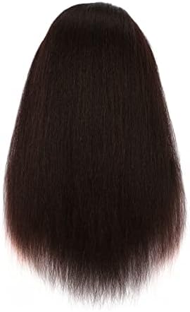 16"-18"100% Real Hair Mannequin Head Training Head Manikin Cosmetology Doll - Image 5