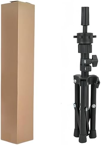 Mannequin Head Stand, Tripod Stand for Canvas Block Head - Image 2