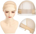 Lace Wig Grip Cap, Beige Wig Caps for Women Keeping Wig in Place, 13x4 HD Transparent Lace Front Wig Caps with Adjustable Wig Grip Cap Band Non Slip, Wig Caps by Unknown