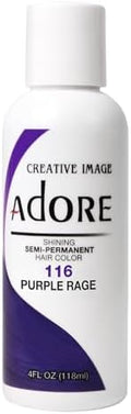 Adore Semi Permanent Hair Color, 116 Purple Rage, 4 Fl Oz by Adore