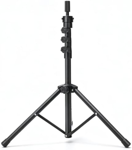 Mannequin Head Detachable Tripod Wig Stand for Cosmetology Hairdress Train by PetBaby