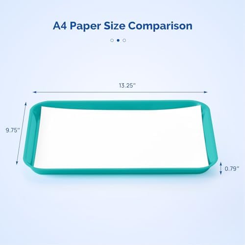 JMU 10 Pcs Teal Dental Procedure Trays Flat Trays Size B 13.25" X 9.75" - Image 4