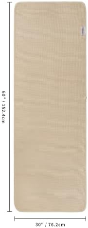 POLYTE 430 GSM Poly Blend Microfiber Quick Dry Waffle Bath Towel, 30x60 in - Image 3