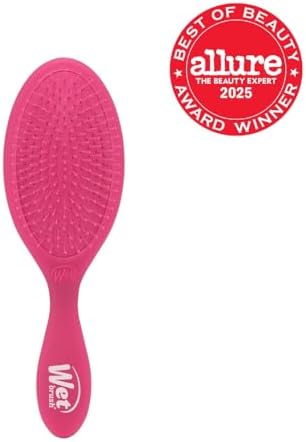 Wet Brush Original Detangler Hair Brush, Pink Frost, For All Hair Textures - Image 2