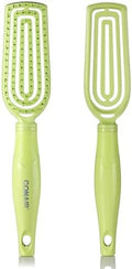 Conair Scalp Care Detangling hairbrush - Curly Hair Brush - Scalp Massager - hairbrushes for women & men - detangler for all lengths - can use wet or dry - Slim by conair