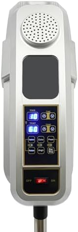 Standing Hair Dryer, 950W Vertical Hair Styling Heater, Professional Floor Hair Color Processor 360° Swivel Salon Hair U-Shaped Heater with with TEM & Time Adjustment for Perms, Hot Oil (Silver) - Image 7