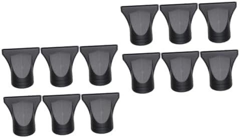 NOLITOY 20pcs High-temperature Resistant Hair Dryer Nozzles Plastic Attachments for Home and Salon Use by NOLITOY