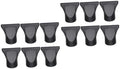 NOLITOY 20pcs High-temperature Resistant Hair Dryer Nozzles Plastic Attachments for Home and Salon Use by NOLITOY