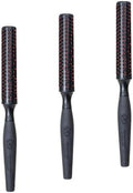 Cricket Static Free RPM 12 Row Round Hair Brush - Curling, Blow Drying, Detangling and Styling Wet or Dry, Suitable for All Hair Types (Pack of 3) by CricketCompany