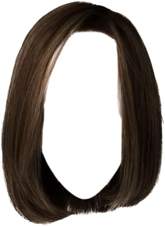 Raquel Welch Longing For London Luxurious Mid-Length Bob Cut Wig, Black Label Human Hair Collection by Hairuwear, Average Cap, RH8/12SS Shaded Mocha by Unknown