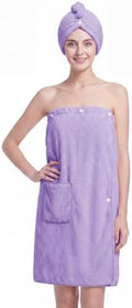 Oversized Bath Towel Wrap for Women with Plus Size Hair Dry Towel Set by HHomeZzz