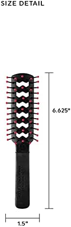 Cricket Static Free Mini Fast Flo Vent Hair Brush - Curling, Blow Drying, Detangling and Styling Wet or Dry Hair, Ideal for Travel, 1.5", Suitable for All Hair Types - Image 2