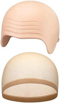 Syhood 2 Pcs Bald Caps Halloween Latex Bald Cap by Syhood