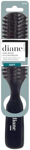 Diane 100% Soft Boar Bristle Styling Brush by Diane